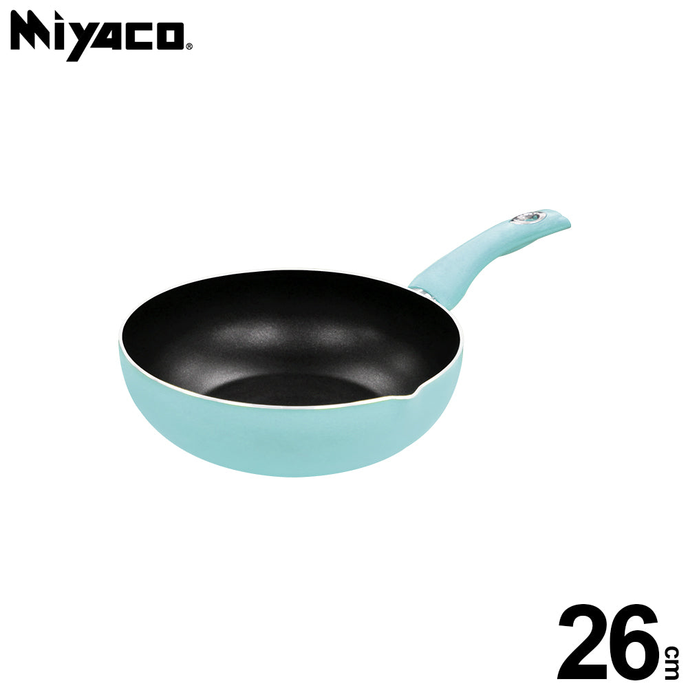 Le idea 樂德兒│Miyaco 米雅可 輕漾 導磁 不沾 油炸鍋 單柄不沾鍋 平底鍋湯鍋 IH