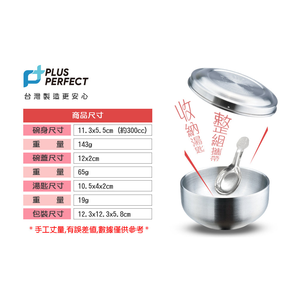 Le idea 樂德兒│PERFECT 理想牌 極緻316兒童碗組 附湯匙 卡通碗 防燙碗 兒童碗 隔熱碗 不鏽鋼碗