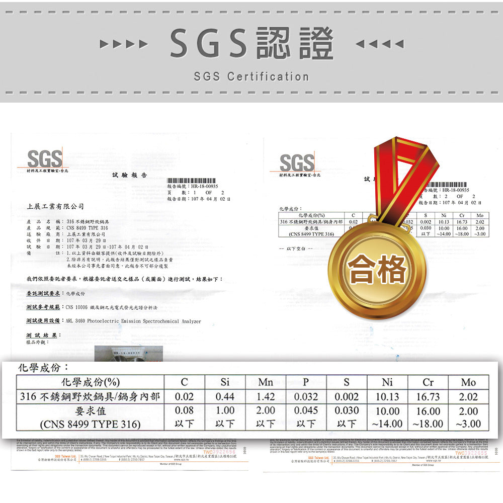 Le idea 樂德兒│PERFECT 理想牌 金緻 316不鏽鋼 攜帶式野炊鍋具組 16+18cm 露營鍋具 湯鍋