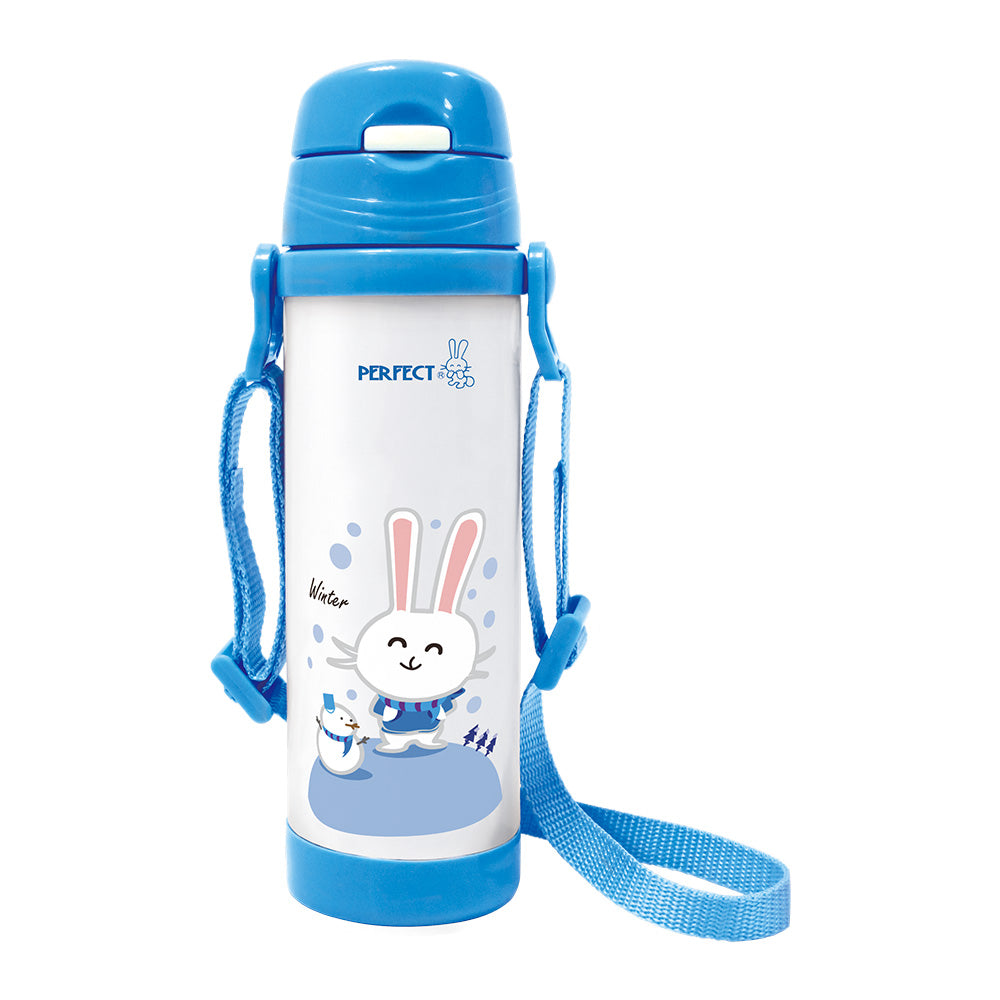 Le idea 樂德兒│PERFECT 理想牌 金緻 316不鏽鋼 學生 真空 保溫杯 背帶兒童吸管杯 彈蓋直飲杯