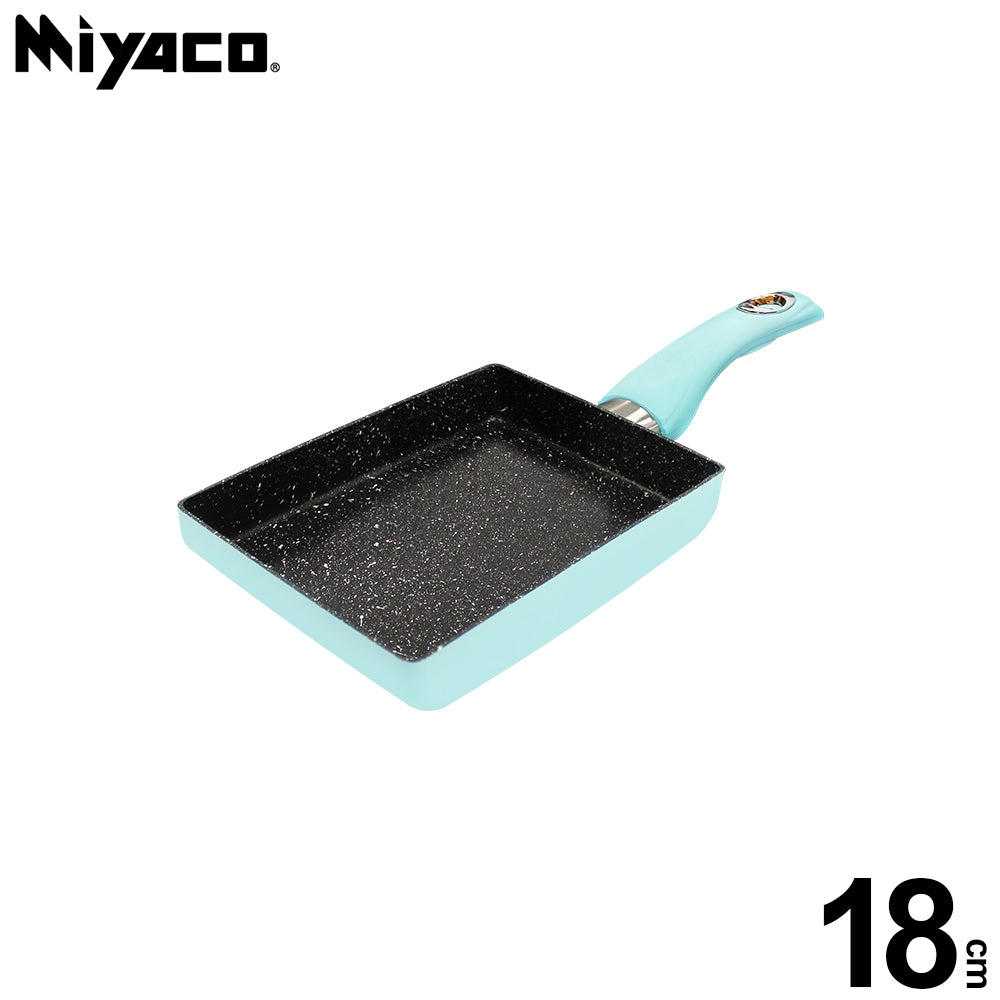 Le idea 樂德兒│Miyaco 米雅可 輕漾 導磁 不沾 玉子燒 蛋煎鍋 平煎鍋 IH 無蓋